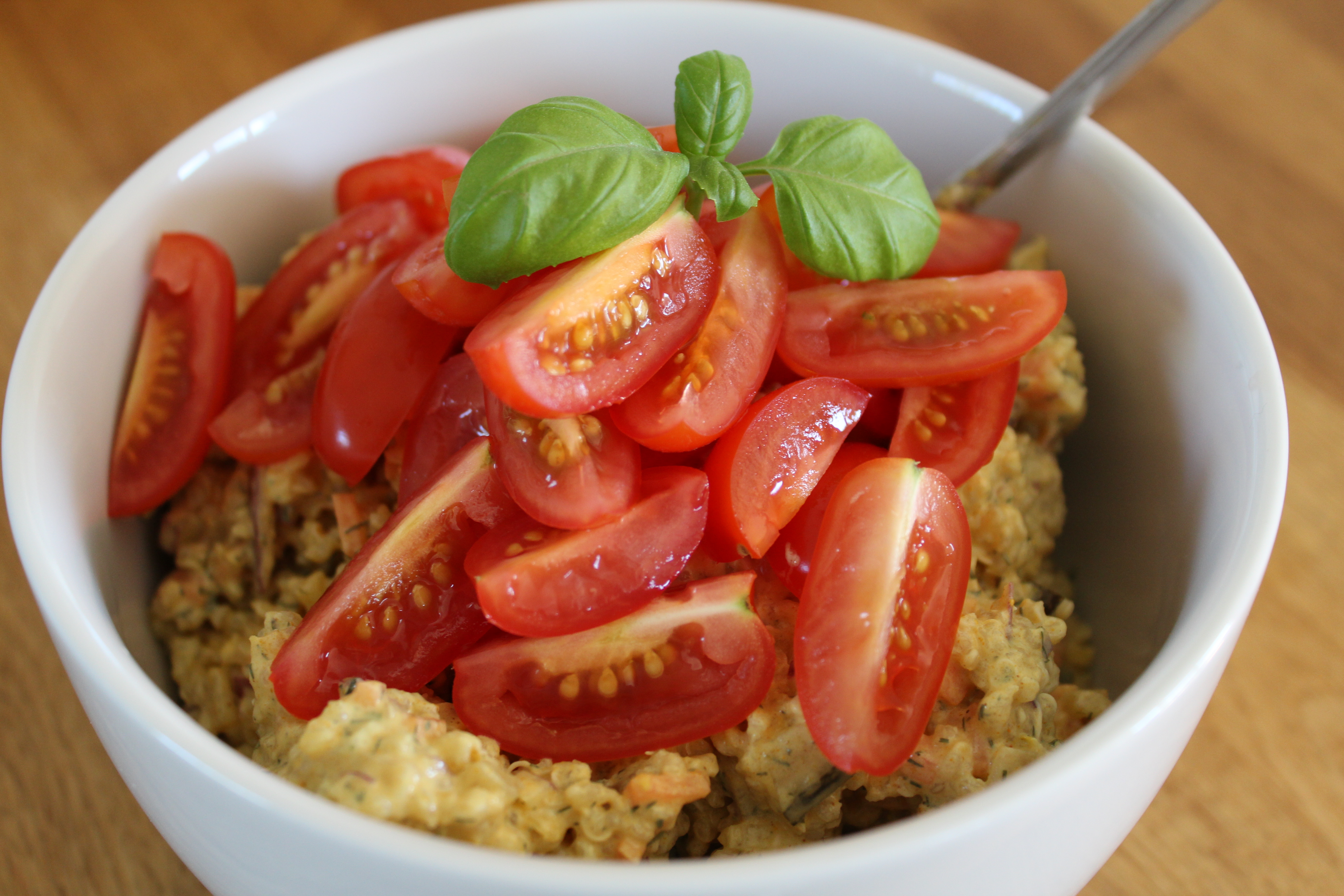 Vegansk quinoa-salat