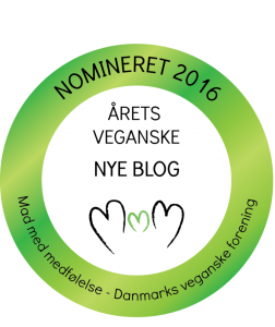 Nomineret til årets veganske nye blog
