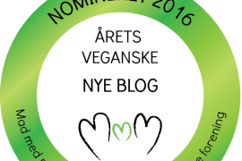 Nomineret til årets veganske nye blog