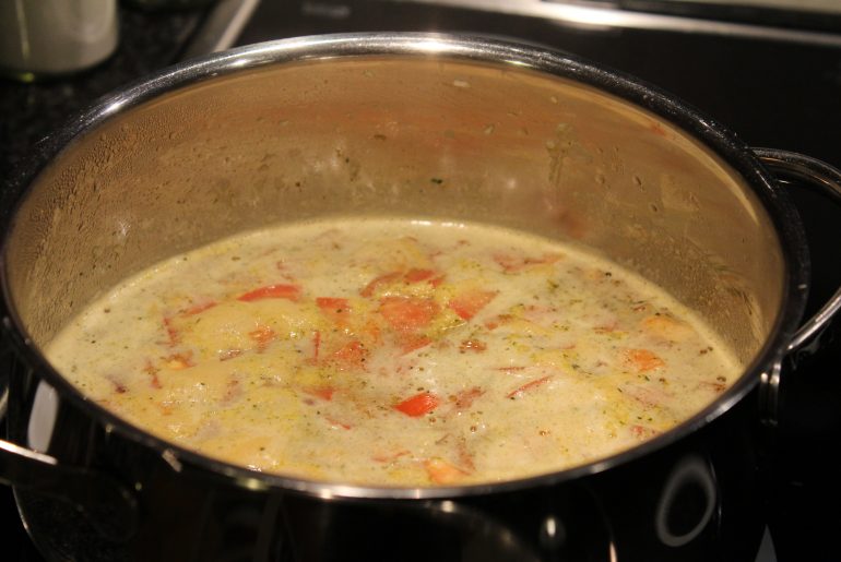 Spicy bombay-linsesuppe