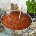 Svampebolognese med valnødder