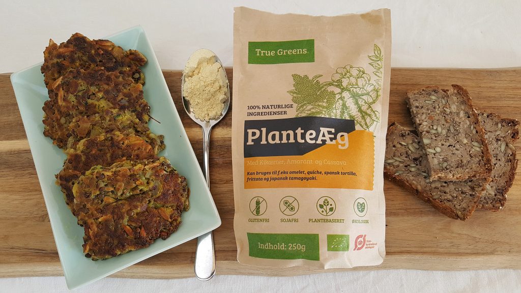 Squashfrikadeller med PlanteÆg