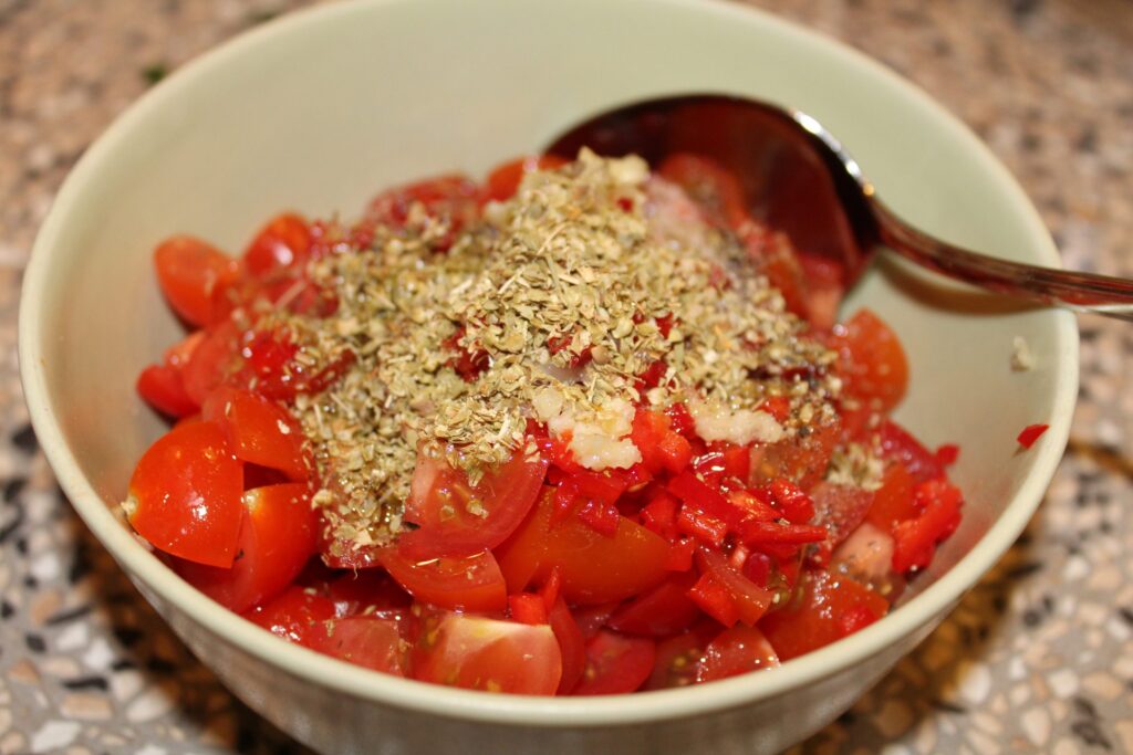 Tomat-chilisalsa
