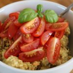 Vegansk quinoa-salat