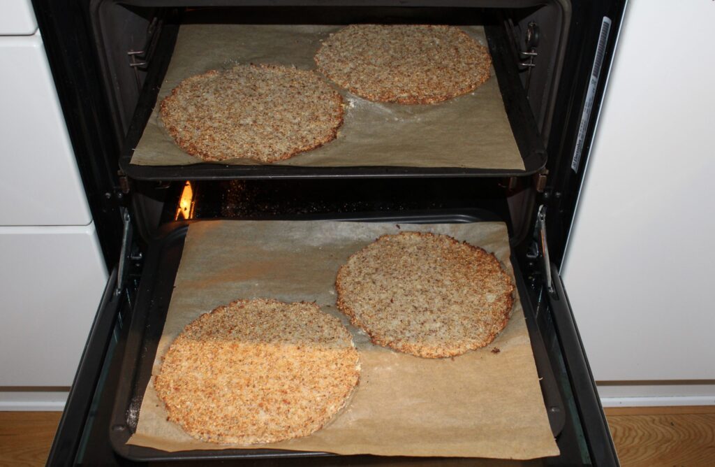 Bagning af lagtærtebunde