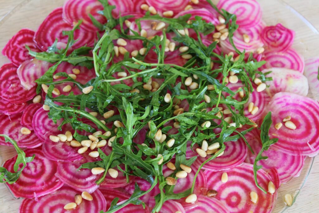 Bolsjebedecarpaccio