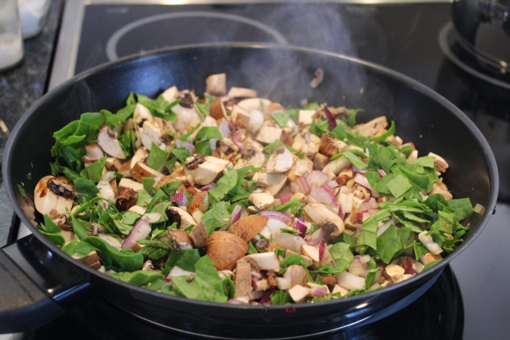 Blanding til champignonpaté