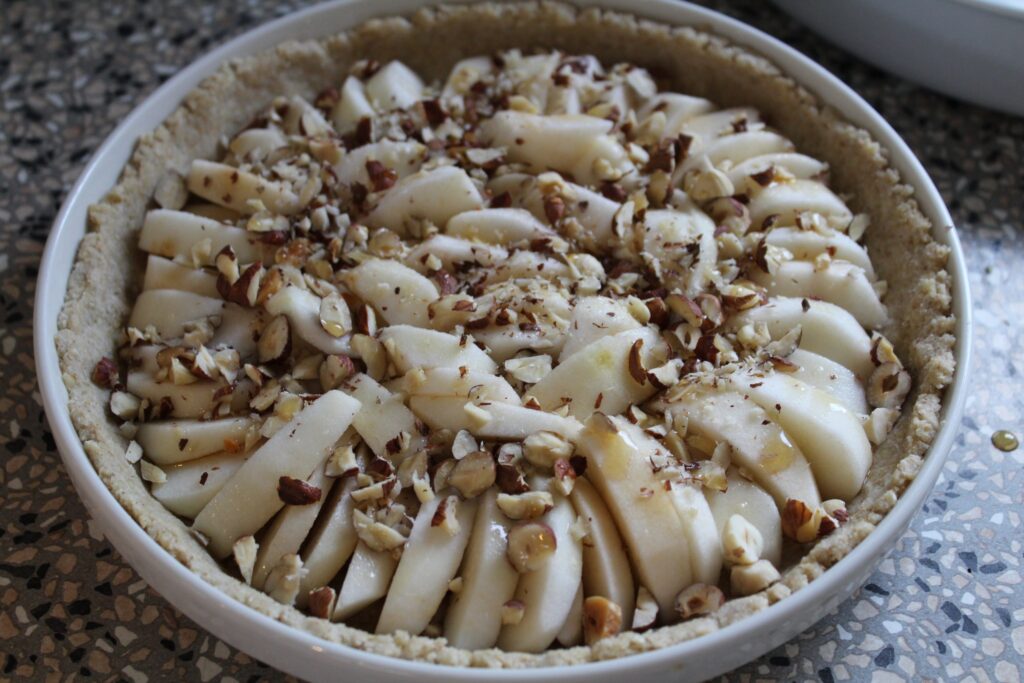 Æbletærte klar til bagning