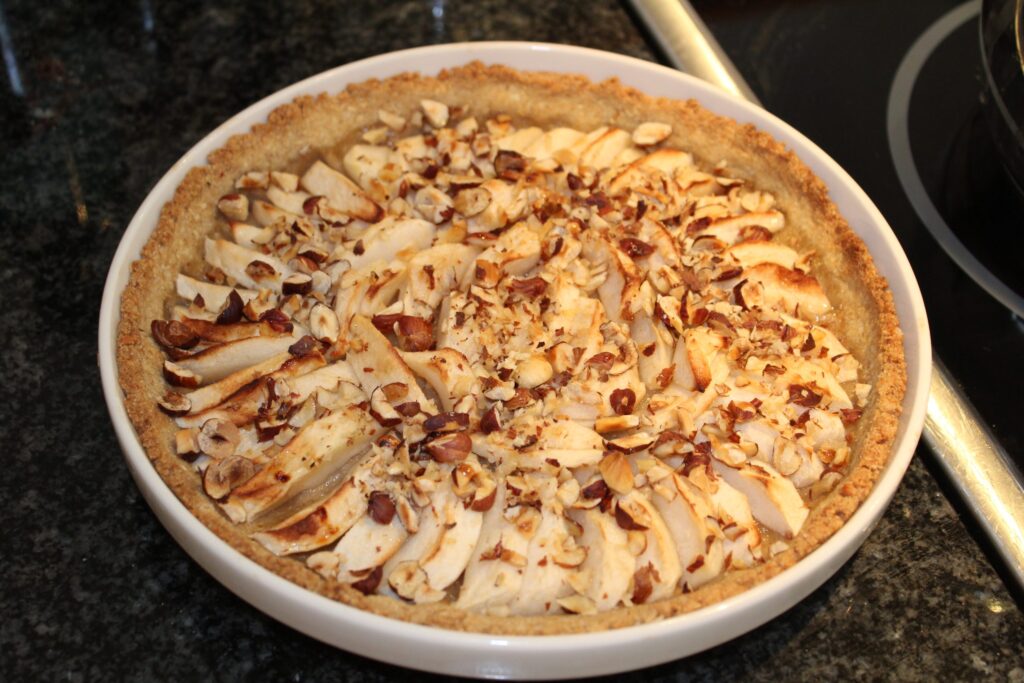 Fransk æbletærte i vegansk version