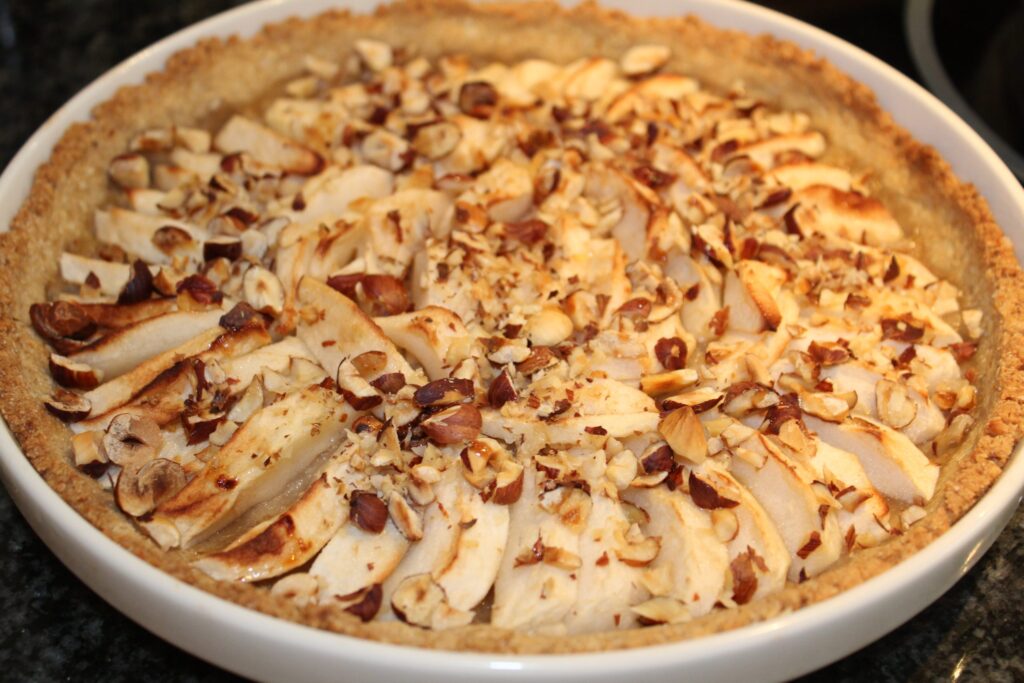 Fransk æbletærte i vegansk version