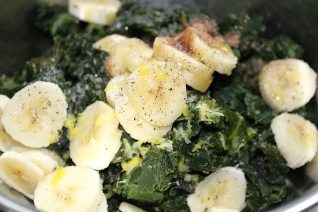 Ingredienser til spinatvafler