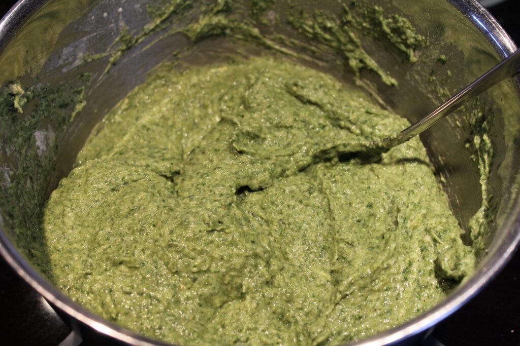 Dej til spinatvafler