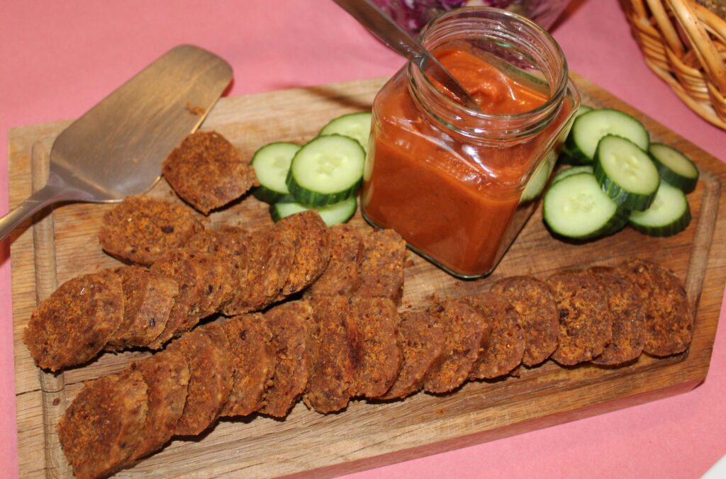 Vegansk chorizopølse