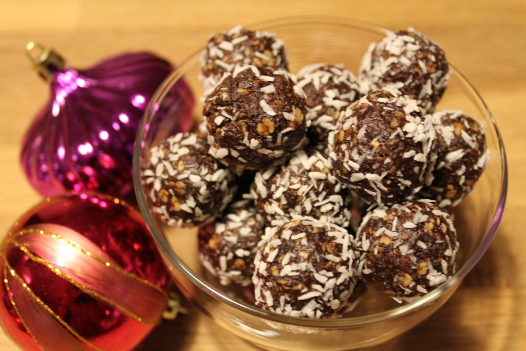 Veganske havregrynskugler