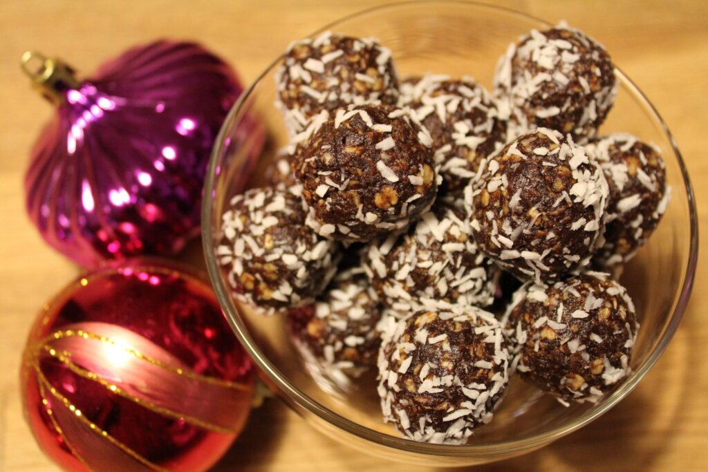 Veganske havregrynskugler