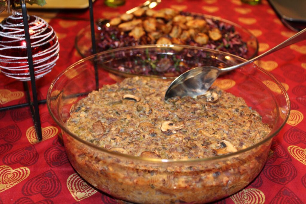 Vegansk svampe-nøddepostej