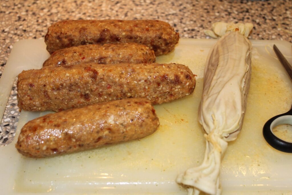 Vegansk chorizopølse