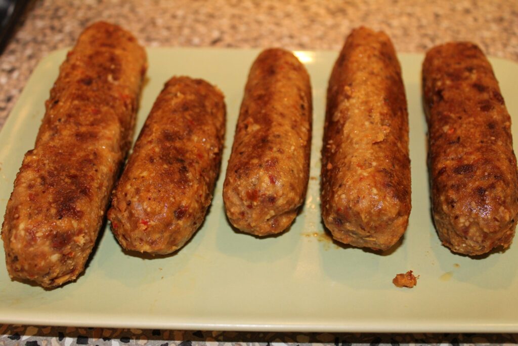 Vegansk chorizopølse
