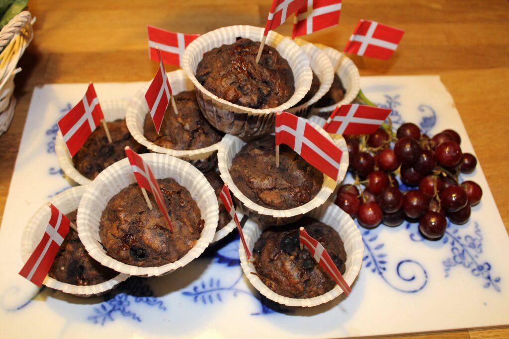 Veganske blåbærmuffins