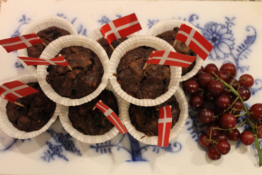 Veganske blåbærmuffins