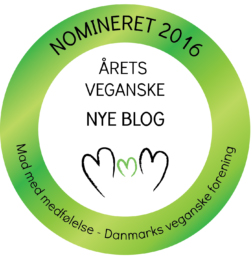 Nomineret som årets veganske nye blog