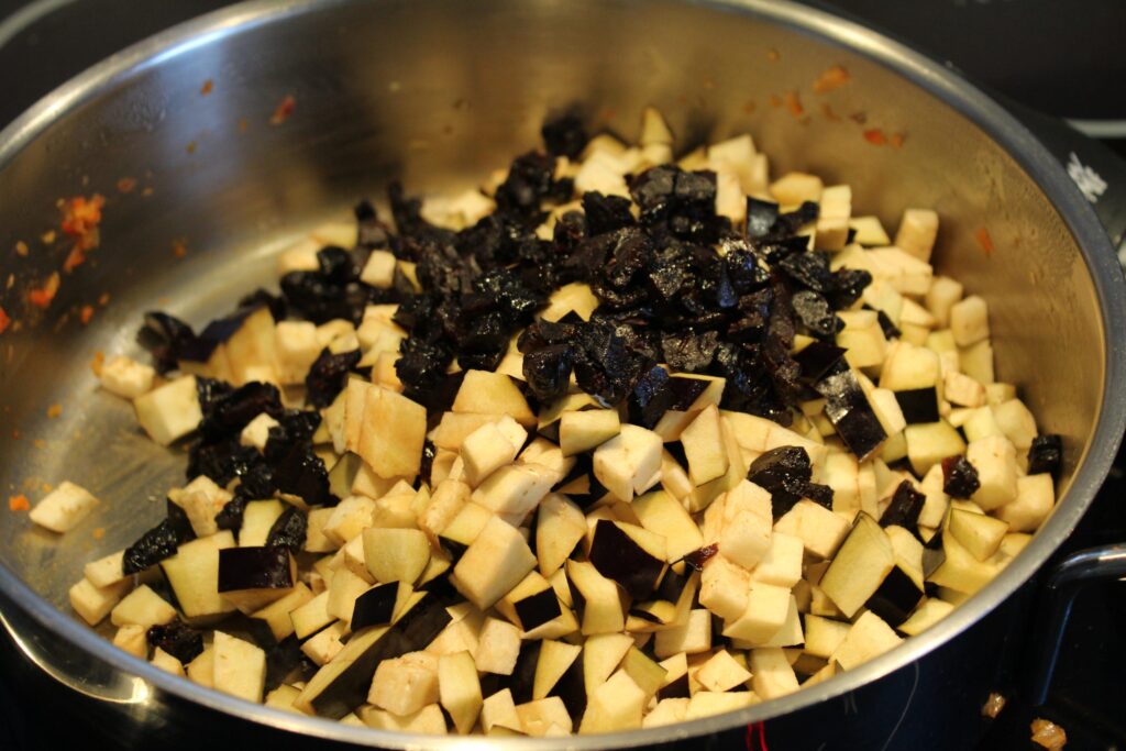 Aubergineratatouille