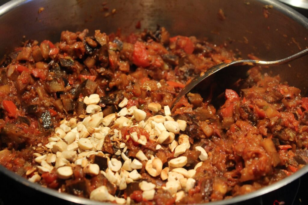 Aubergineratatouille