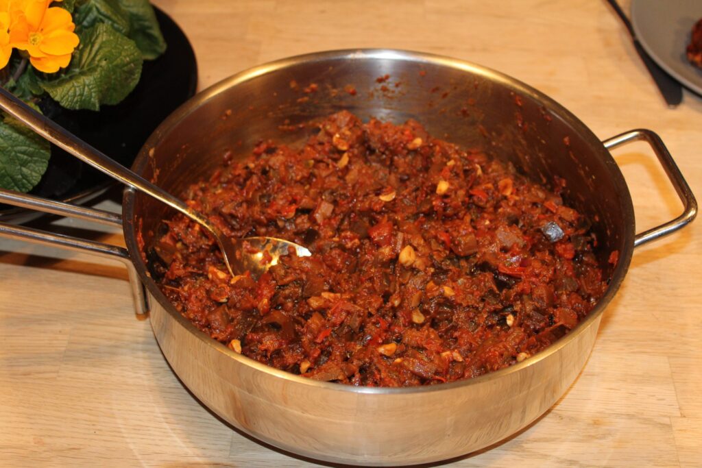 Aubergineratatouille