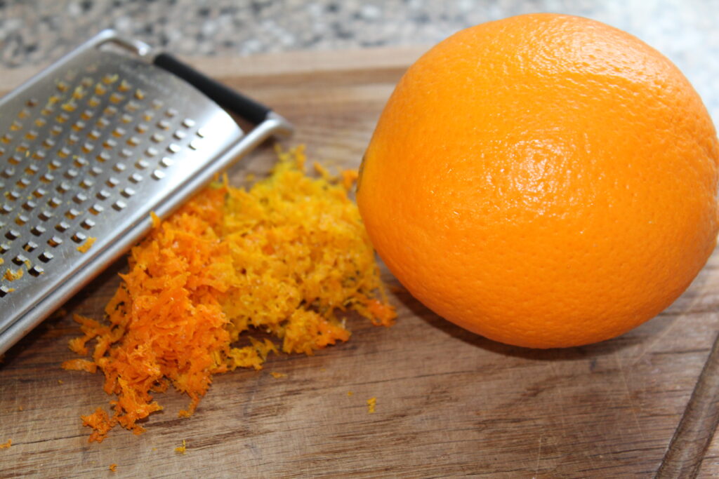 Mandel-appelsintærte