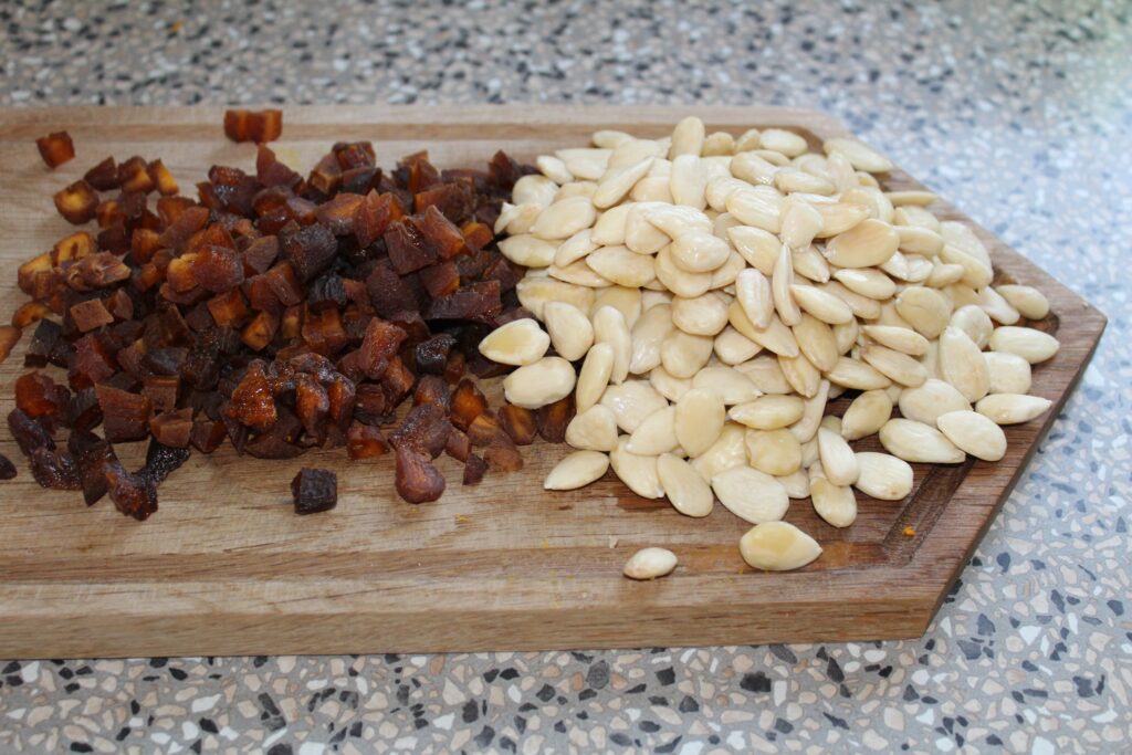 Mandel-appelsintærte