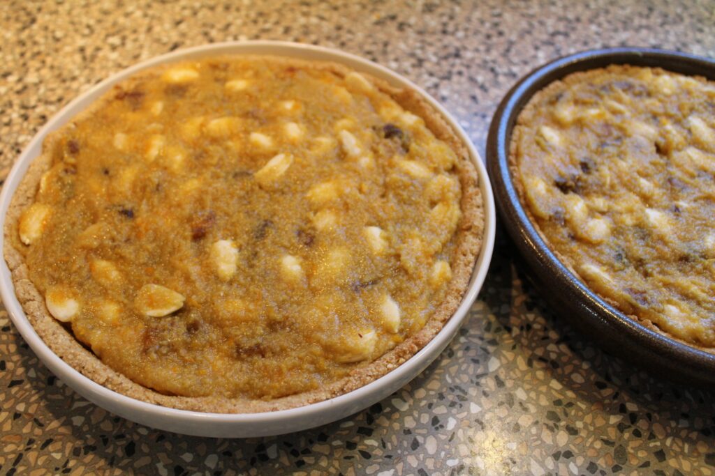 Mandel-appelsintærte