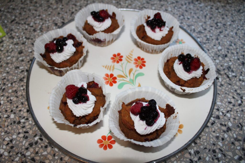 Søde kartoffelmuffins