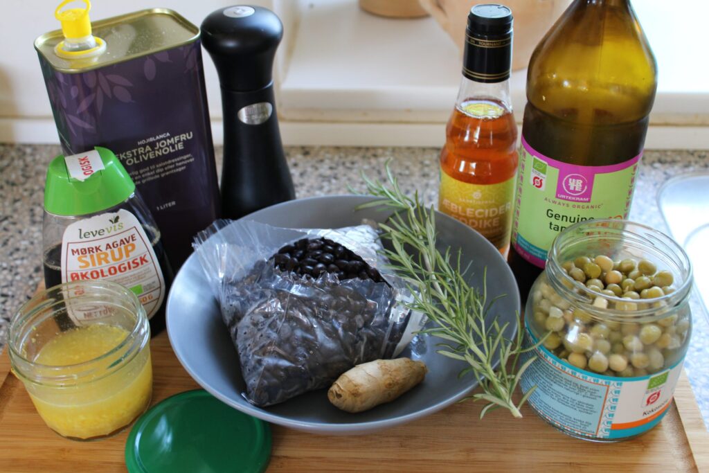 Marinerede kogte bønner