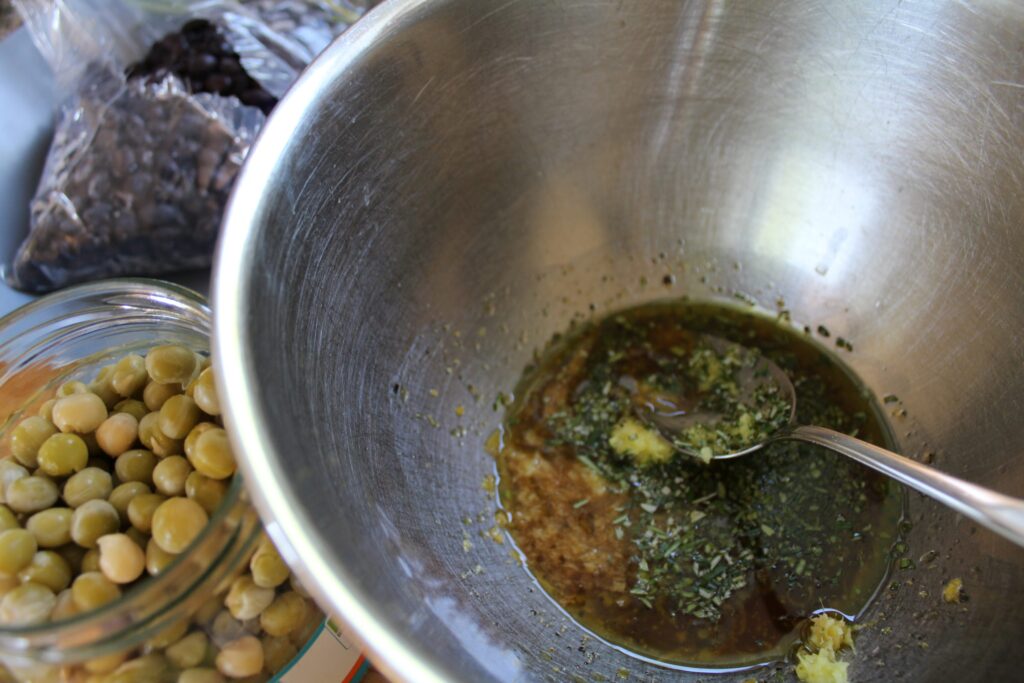 Marinerede kogte bønner