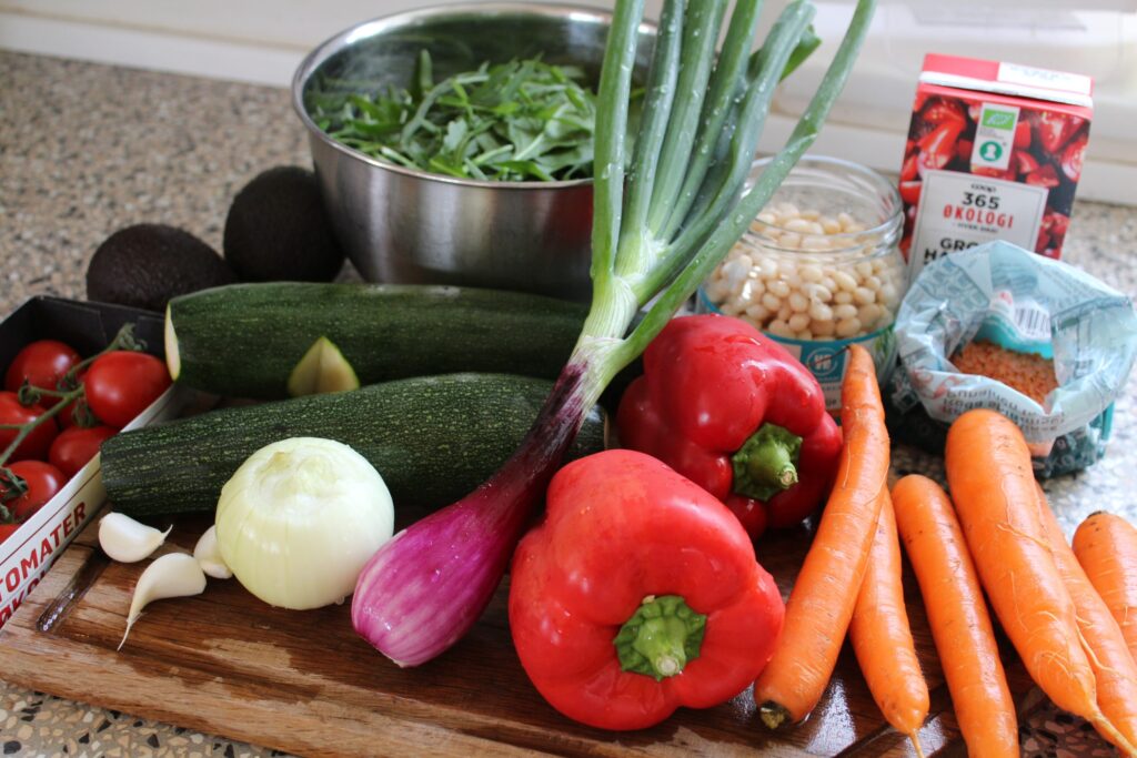 Ingredienser til Hot-pot