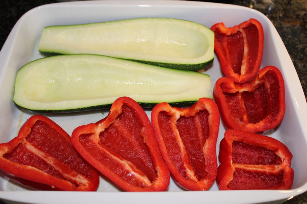 Vegansk farserede grøntsager