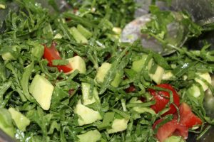 Rucola-topping