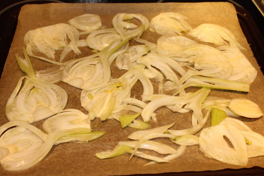 Galette med tomater og fennikel