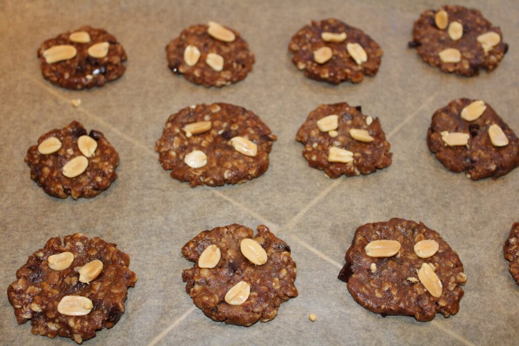 Småkager med peanuts