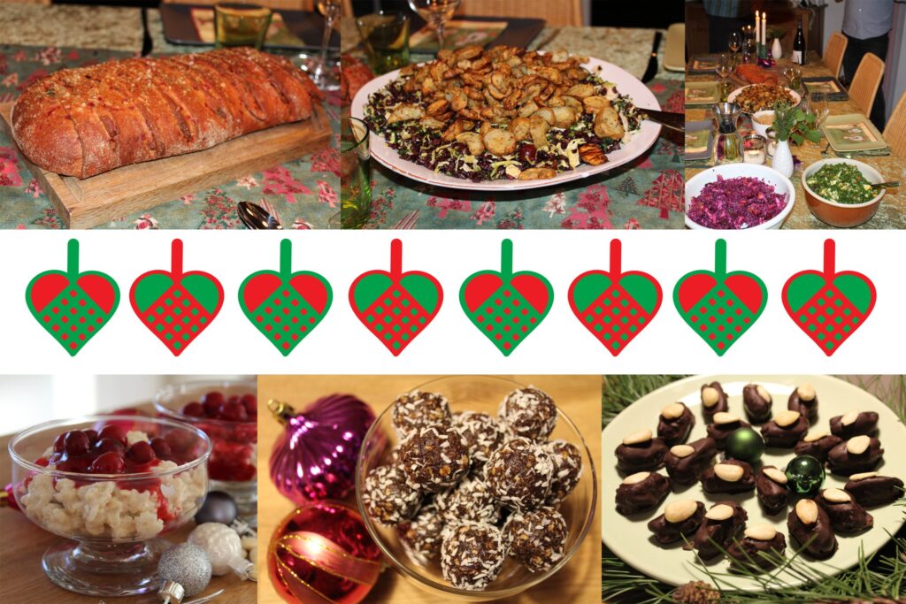 Et udvalg af sidste års julemad