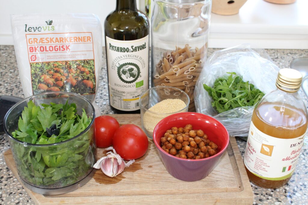 Pasta med persillepesto