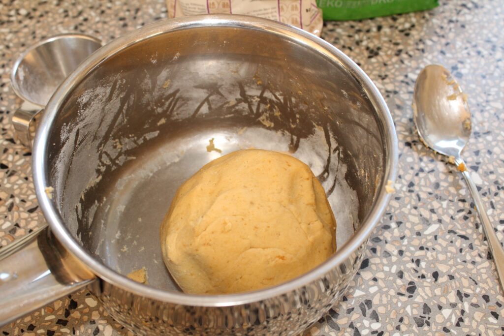 Pandebrød med søde kartofler