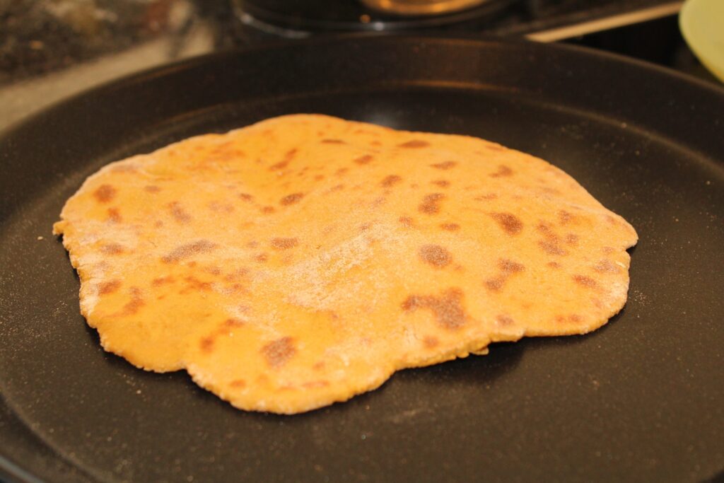 Pandebrød med søde kartofler