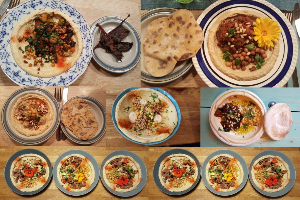 Hummus-tallerkener 2018