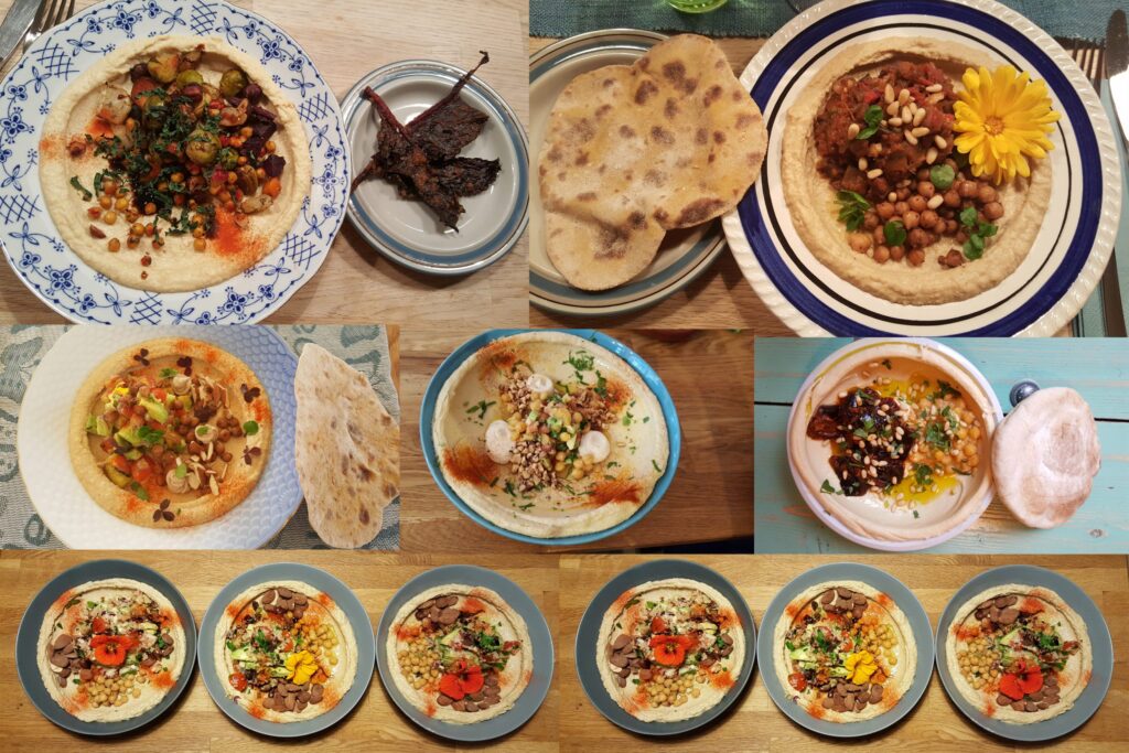 Hummus-tallerkener 2018
