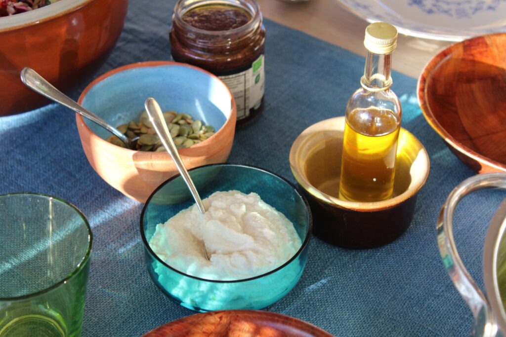 Grønkål-ærtesuppe