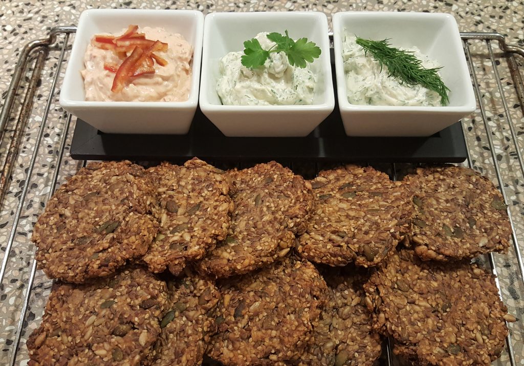 Kernebrød til ostebord