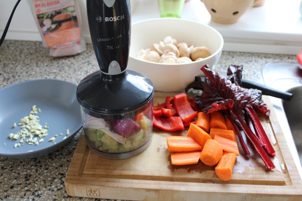 Svampebolognese med valnødder