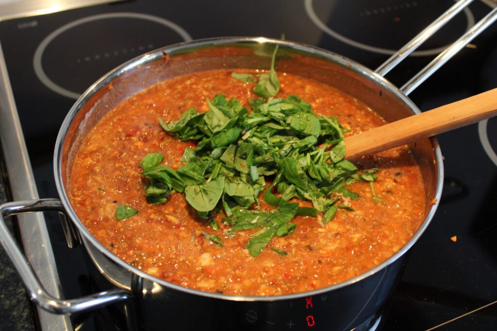 Svampebolognese med valnødder