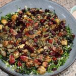 Kålsalat med bagte rodfrugter